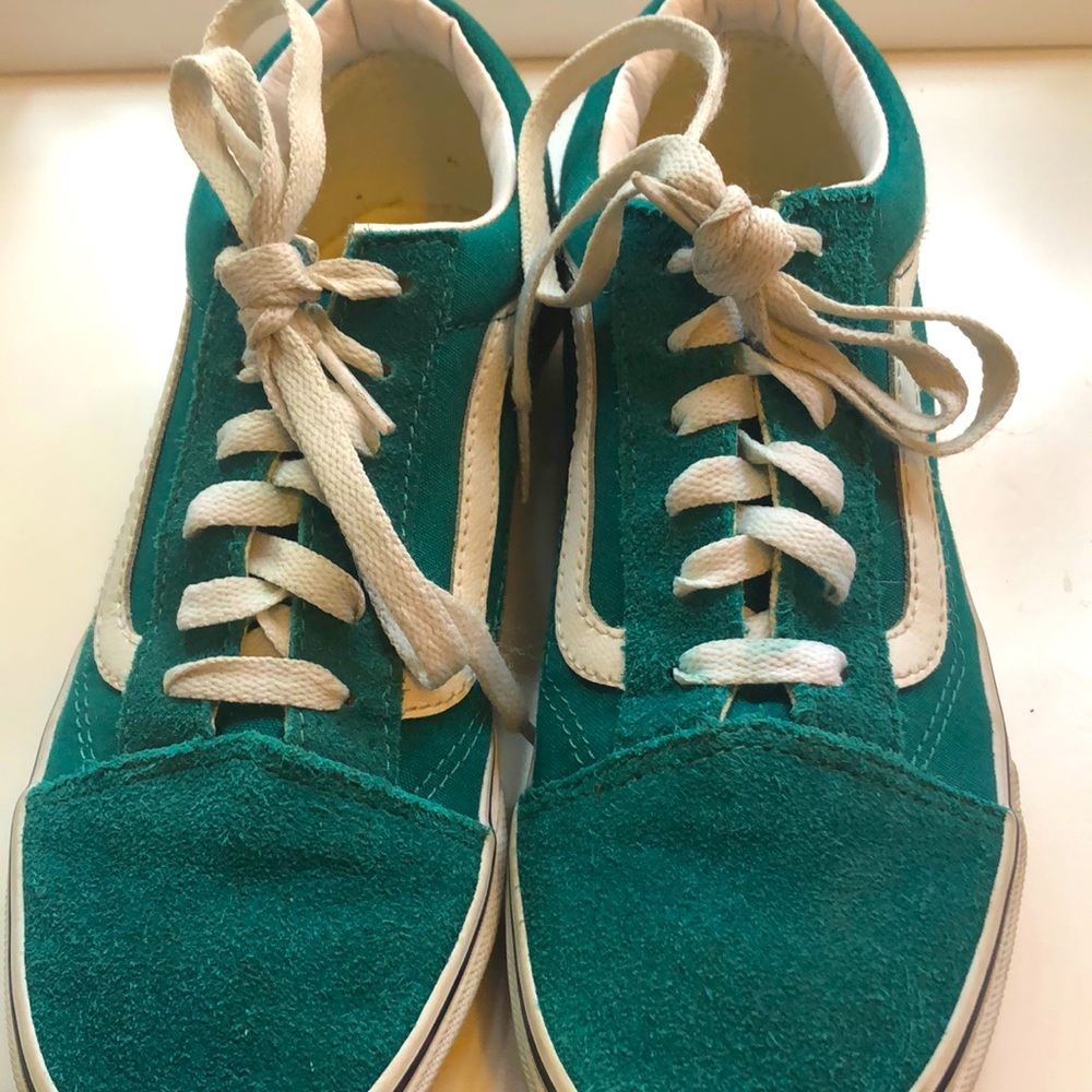 Mint condition teal vans